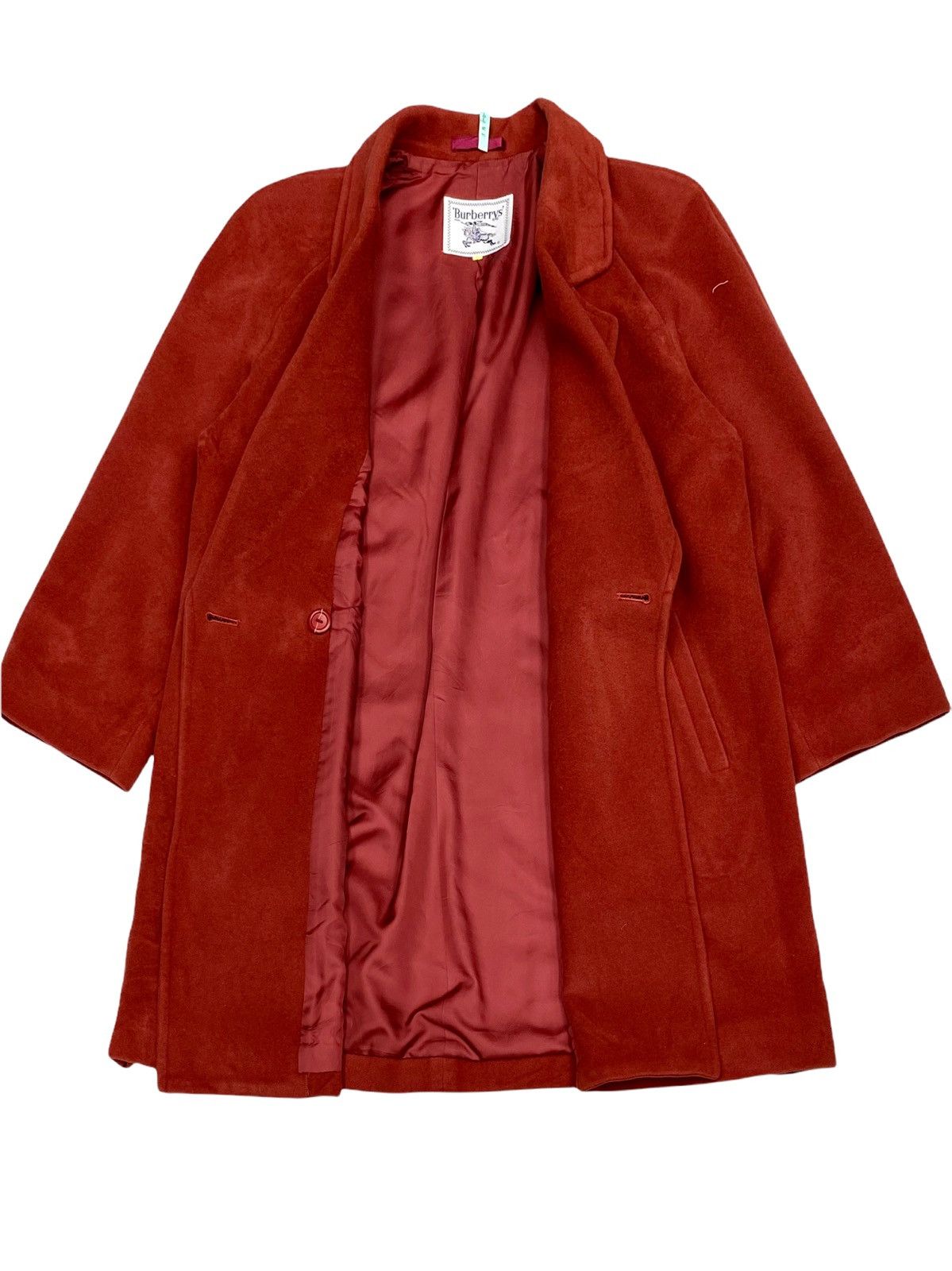 Burberry × Burberry Prorsum VINTAGE BURBERRYS WOOL SUEDE OVERCOAT Size M / US 6-8 / IT 42-44 - 14 Thumbnail
