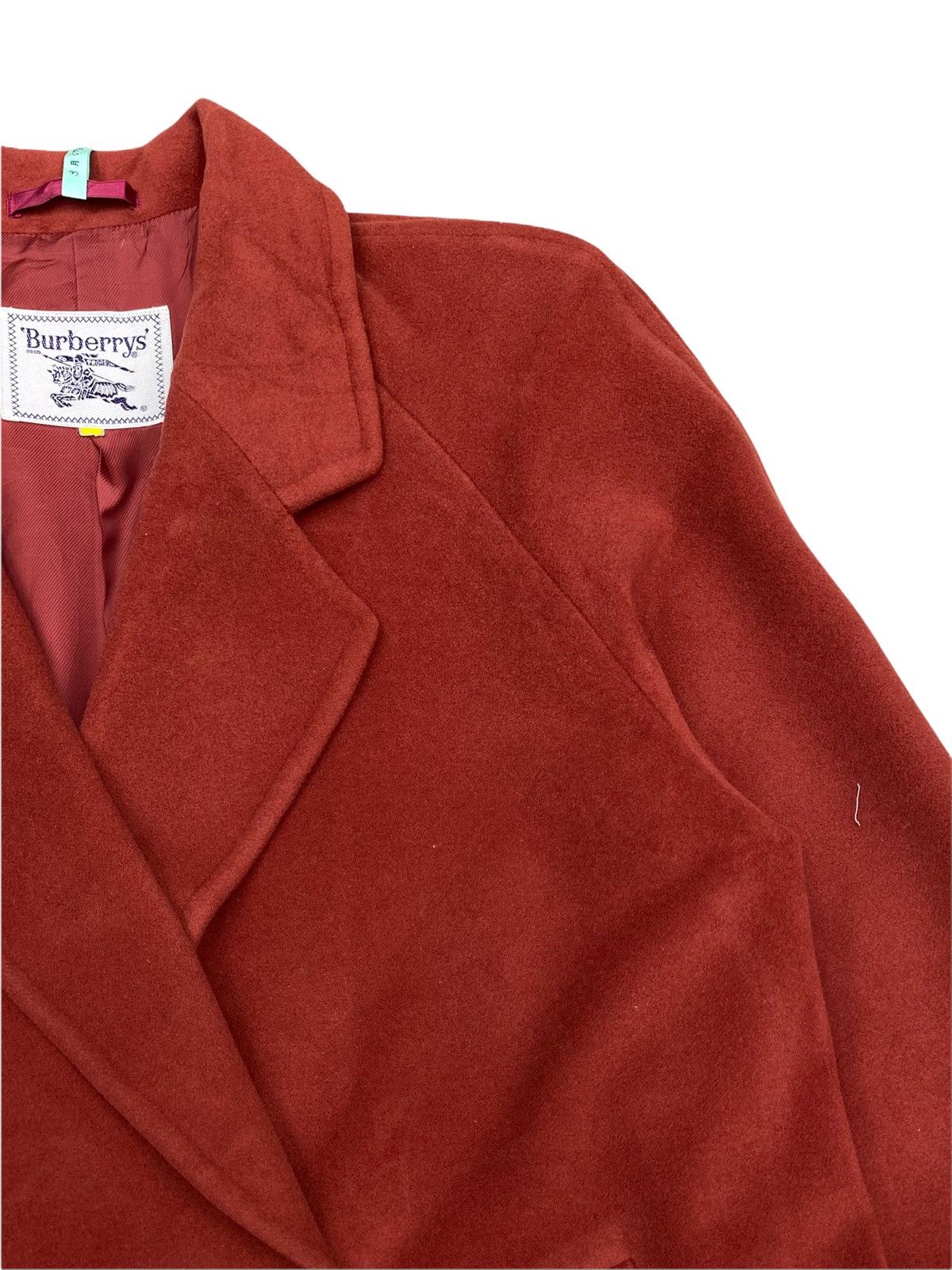 Burberry × Burberry Prorsum VINTAGE BURBERRYS WOOL SUEDE OVERCOAT Size M / US 6-8 / IT 42-44 - 5 Thumbnail