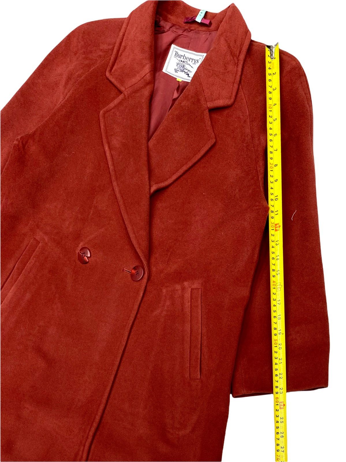 Burberry × Burberry Prorsum VINTAGE BURBERRYS WOOL SUEDE OVERCOAT Size M / US 6-8 / IT 42-44 - 20 Thumbnail