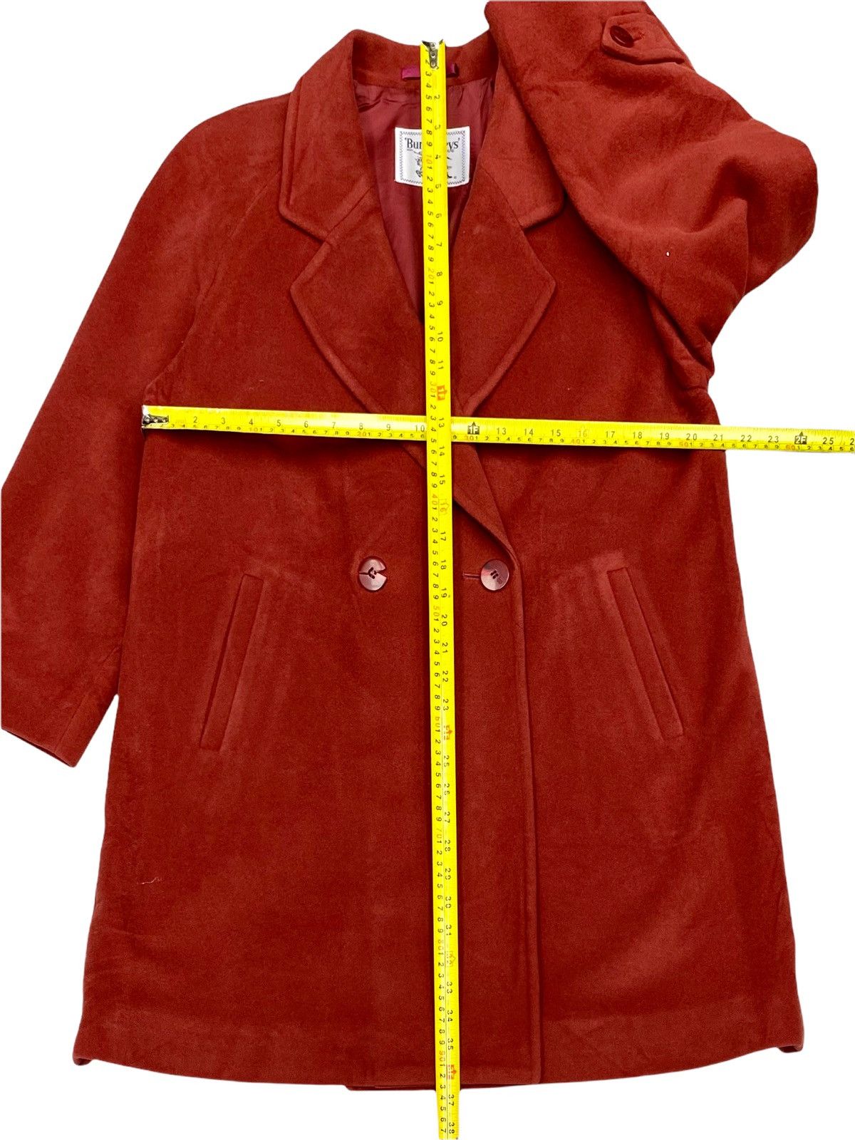 Burberry × Burberry Prorsum VINTAGE BURBERRYS WOOL SUEDE OVERCOAT Size M / US 6-8 / IT 42-44 - 19 Thumbnail