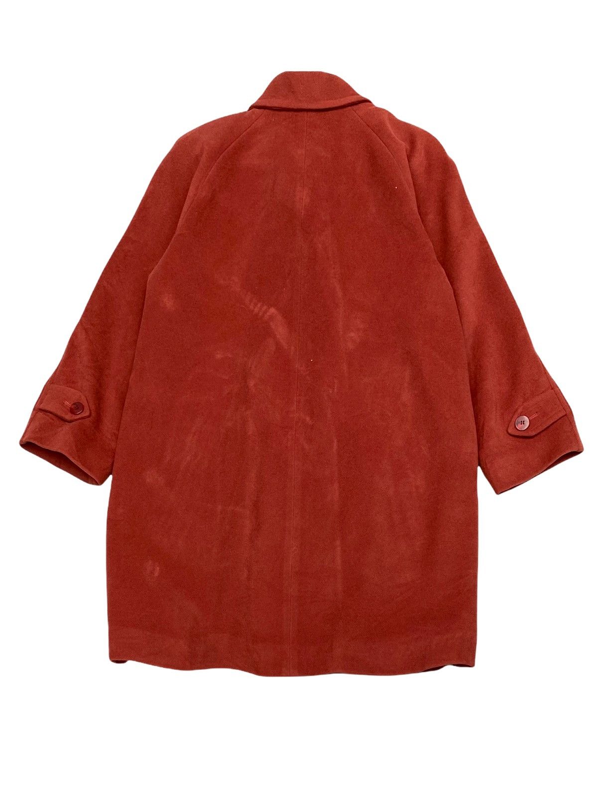 Burberry × Burberry Prorsum VINTAGE BURBERRYS WOOL SUEDE OVERCOAT Size M / US 6-8 / IT 42-44 - 2 Thumbnail