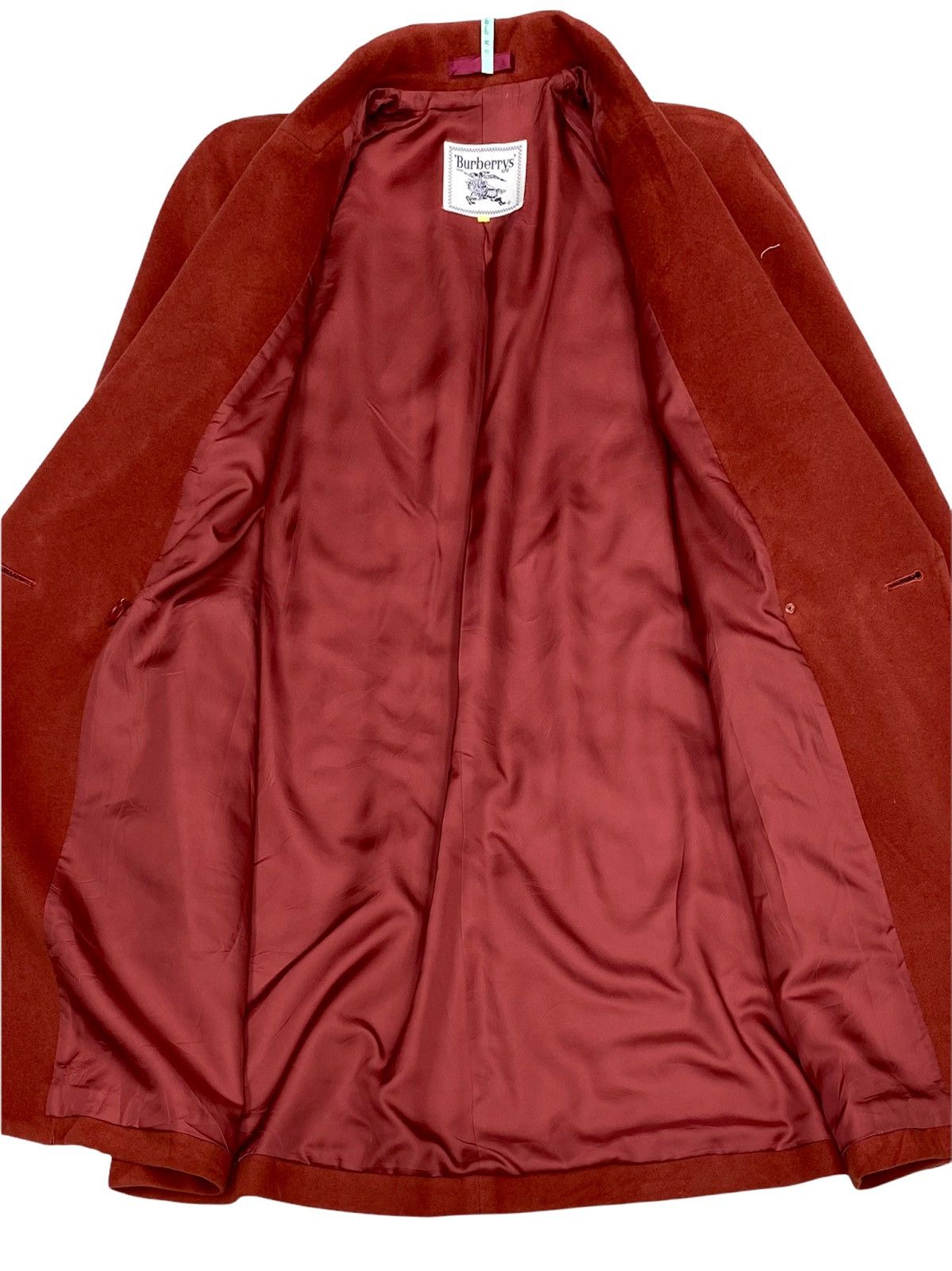 Burberry × Burberry Prorsum VINTAGE BURBERRYS WOOL SUEDE OVERCOAT Size M / US 6-8 / IT 42-44 - 15 Thumbnail