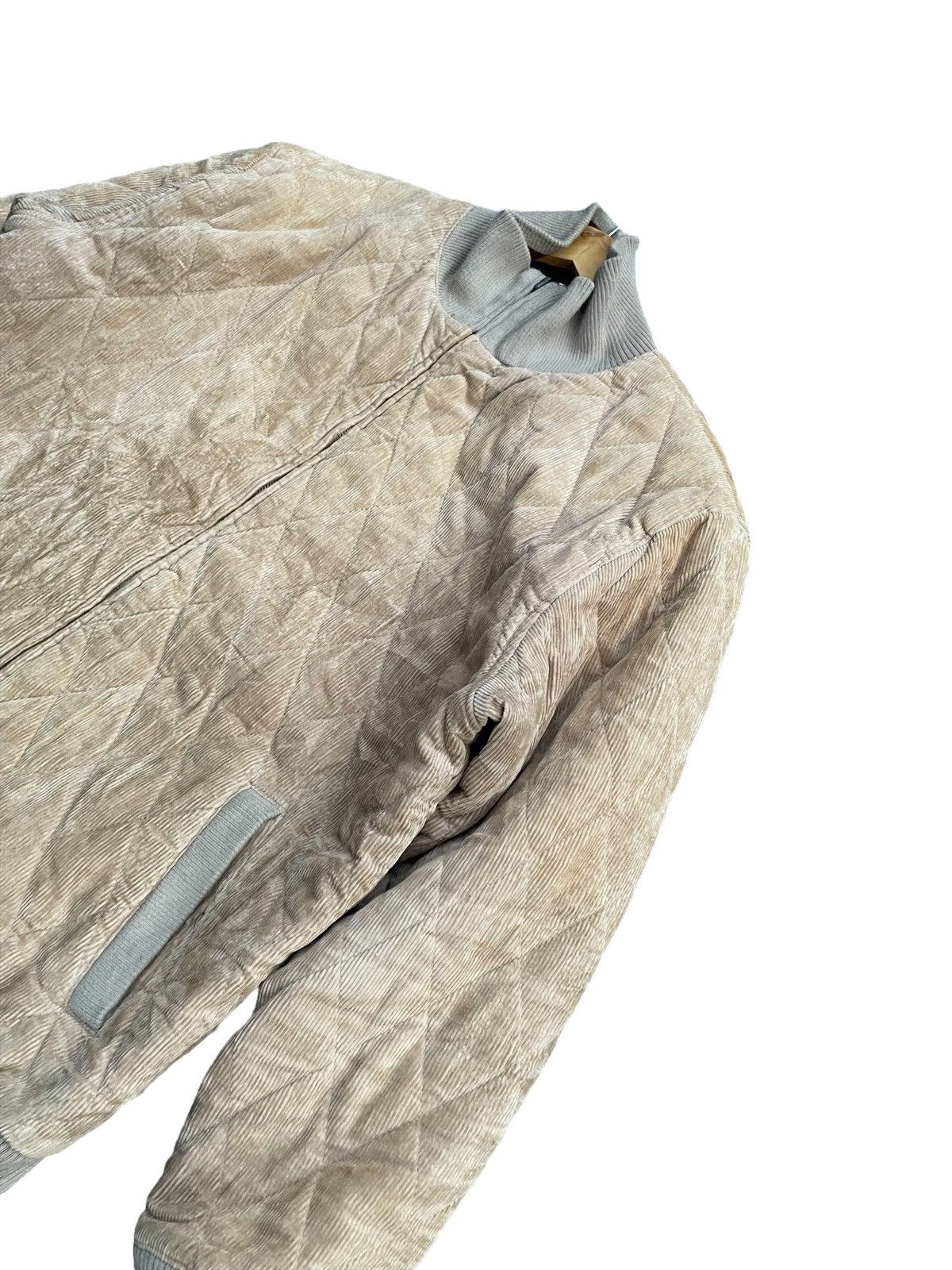 Japanese Brand Anti Ballistic Quilted Coduroy & Reverseable Jacket Size US XL / EU 56 / 4 - 4 Thumbnail