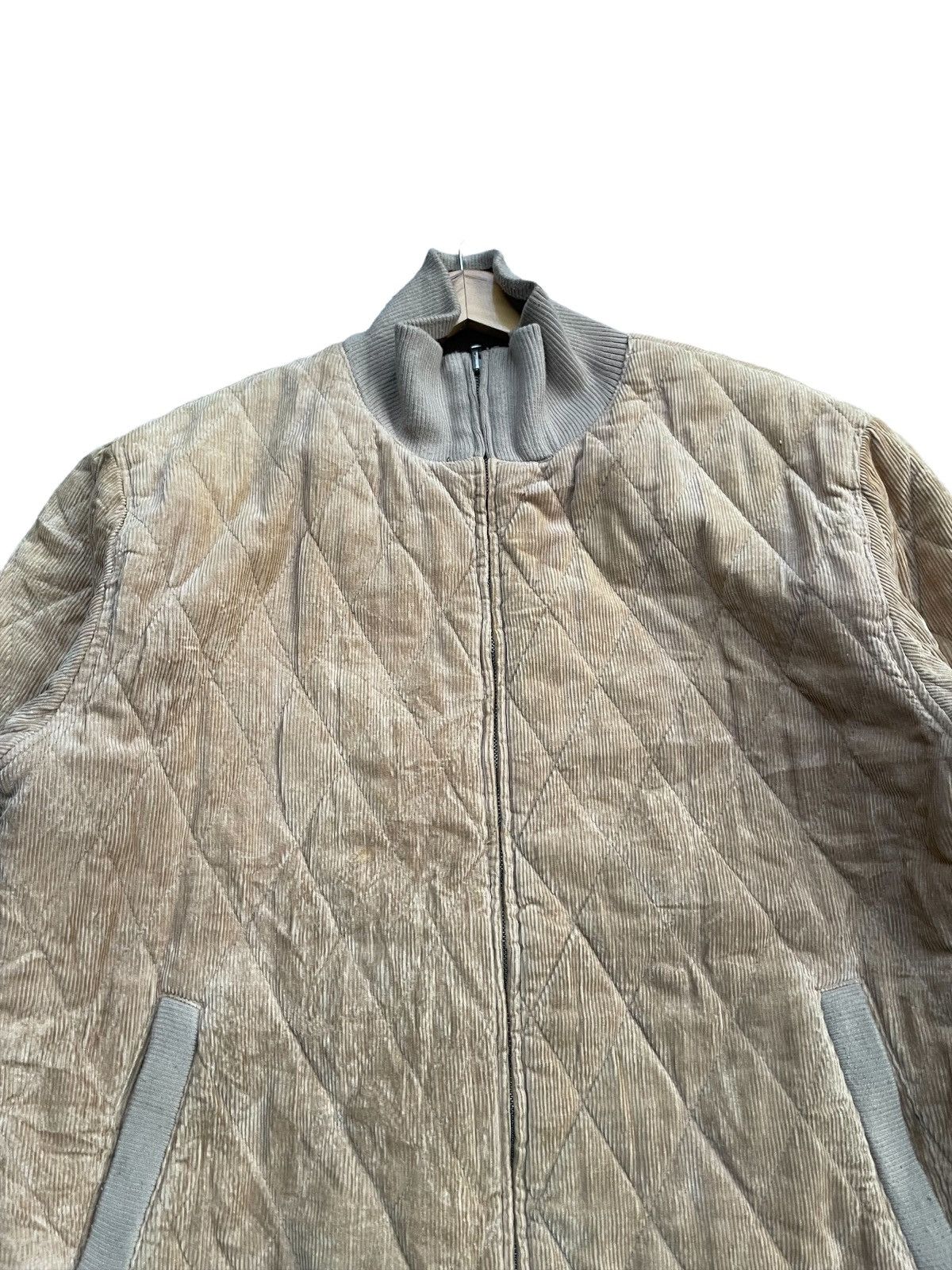 Japanese Brand Anti Ballistic Quilted Coduroy & Reverseable Jacket Size US XL / EU 56 / 4 - 5 Thumbnail