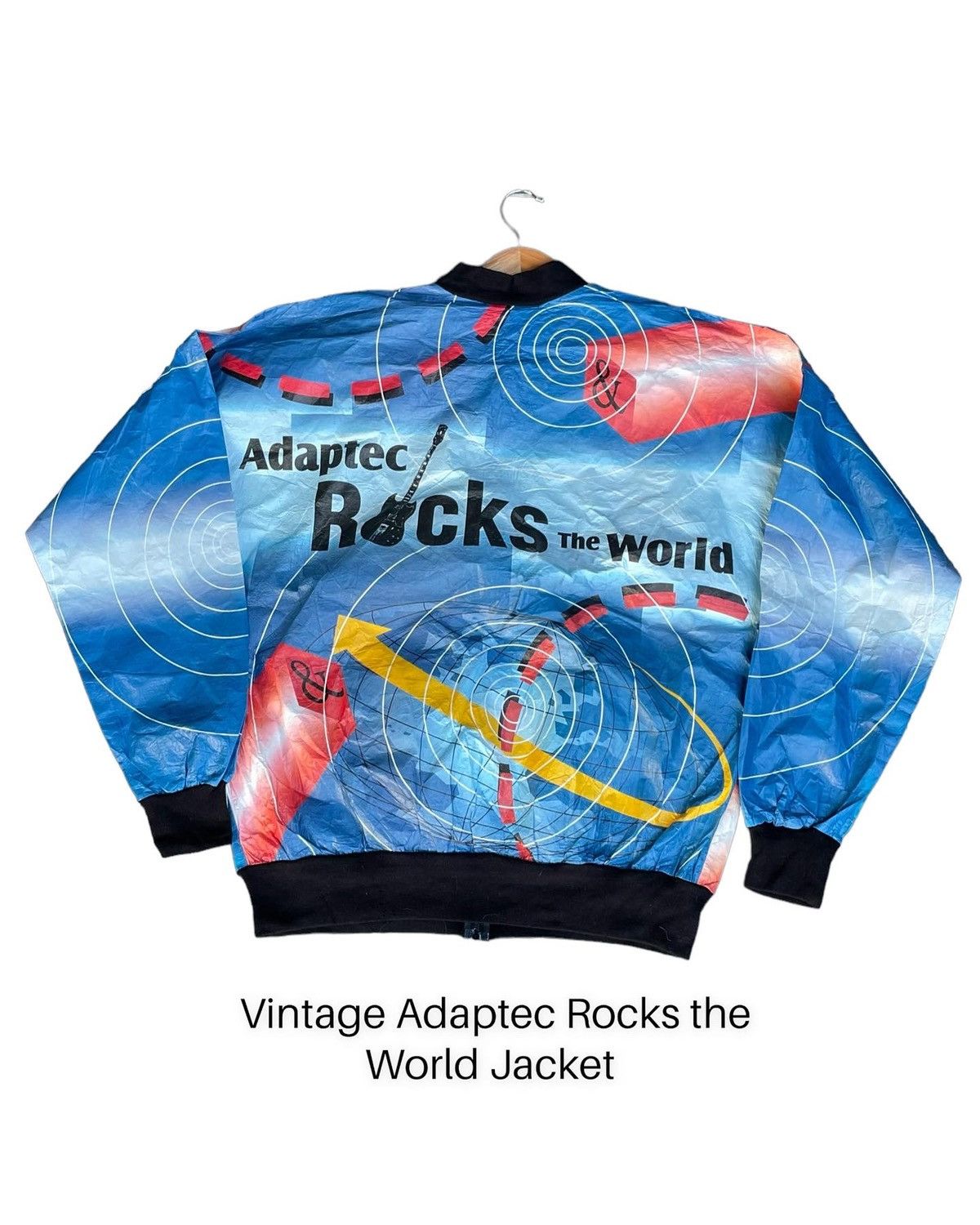 Vintage Vintage Adaptec Rocks The World Jacket Size US M / EU 48-50 / 2 - 1 Thumbnail