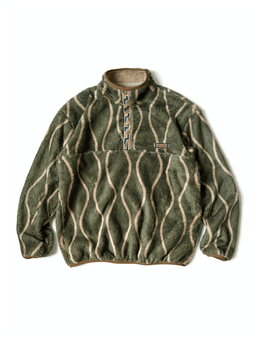 Kapital × Kapital Kountry KAPITAL Drunken Striped Fleece Snap Size US M / EU 48-50 / 2 - 2 Thumbnail