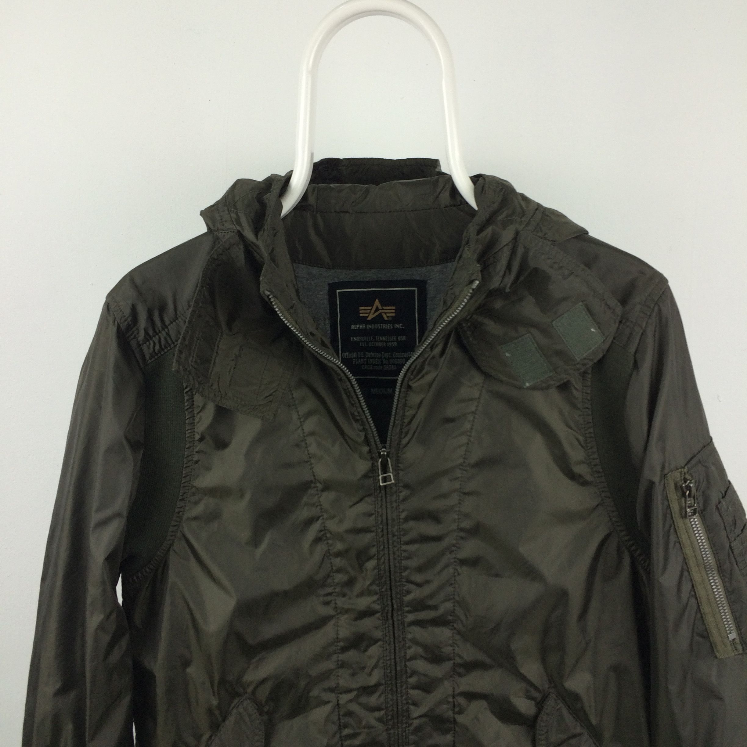 Alpha Industries Z48 ALPHA INDUSTRIES INC ARMY PARKA BOMBER HOODIE JACKET Size US M / EU 48-50 / 2 - 2 Thumbnail