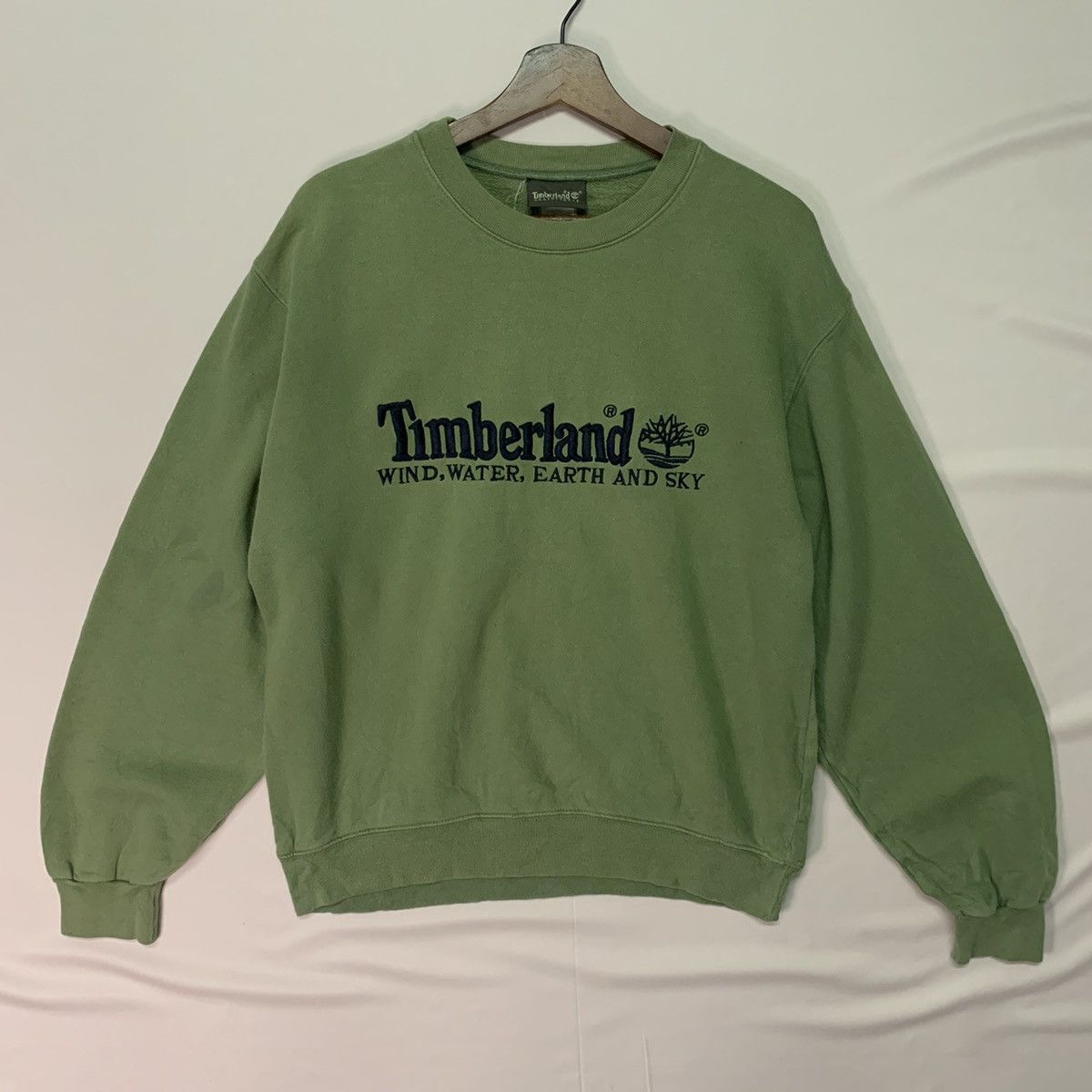 Vintage Timberland Spell Out Crewneck Sweater