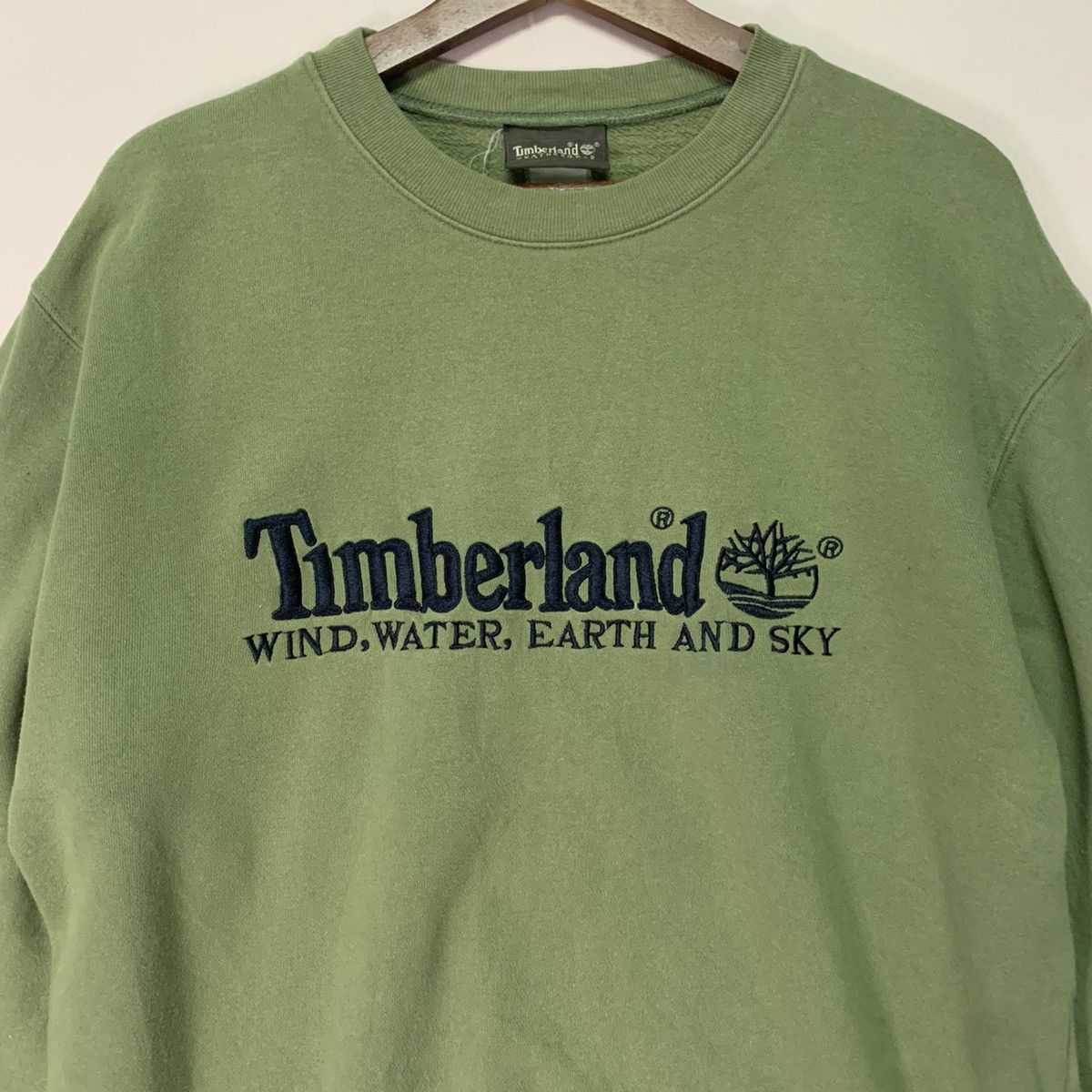 Timberland Vintage Timberland Spell Out Crewneck Sweater Size US M / EU 48-50 / 2 - 2 Thumbnail