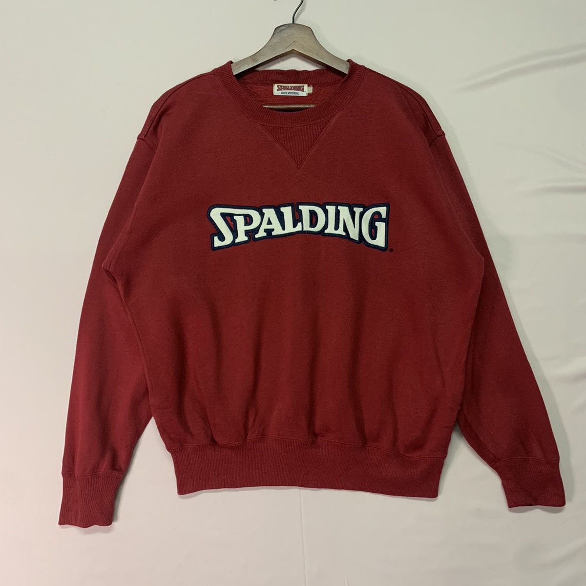 Spalding × Vintage Vintage Spalding Crewneck Sweater Large Size Size US L / EU 52-54 / 3 - 1 Thumbnail