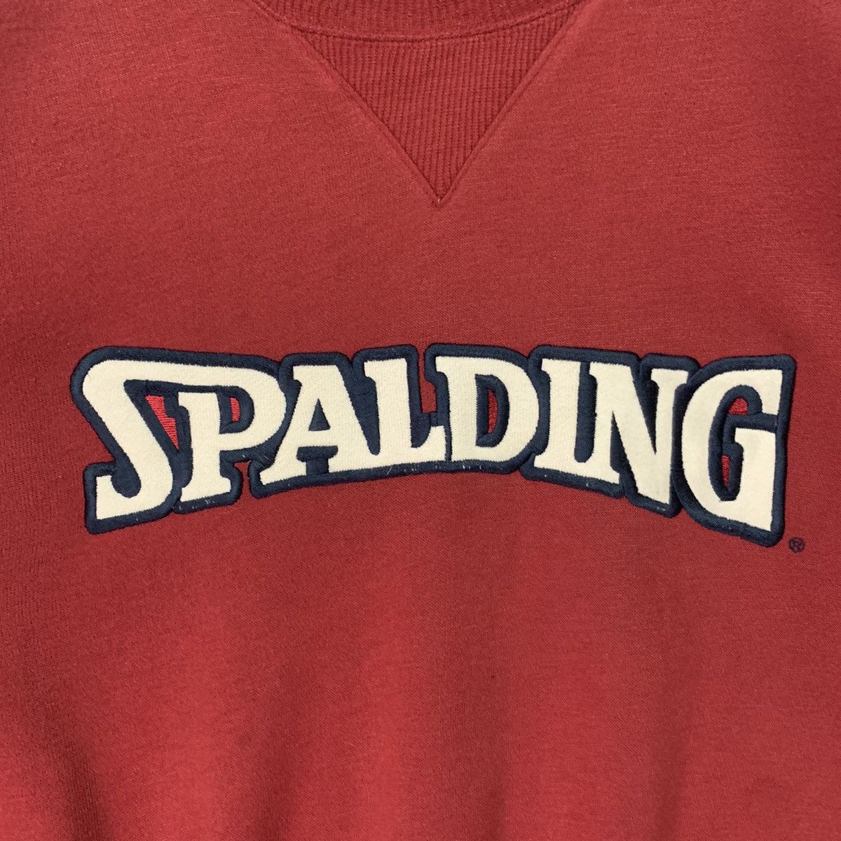 Spalding × Vintage Vintage Spalding Crewneck Sweater Large Size Size US L / EU 52-54 / 3 - 3 Thumbnail