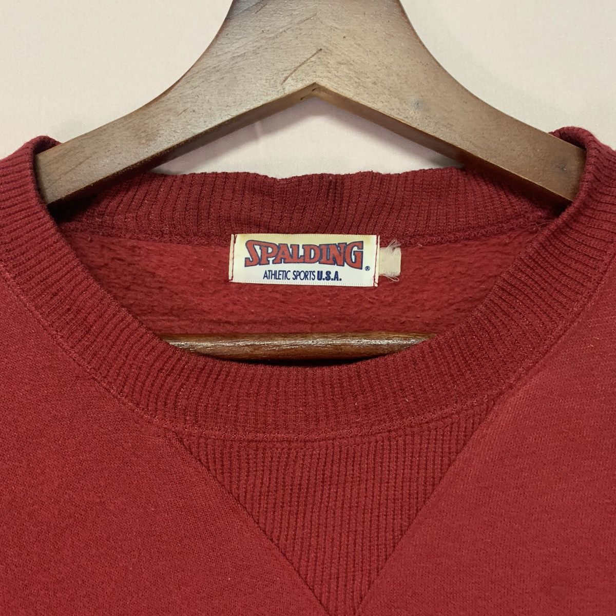 Spalding × Vintage Vintage Spalding Crewneck Sweater Large Size Size US L / EU 52-54 / 3 - 5 Thumbnail