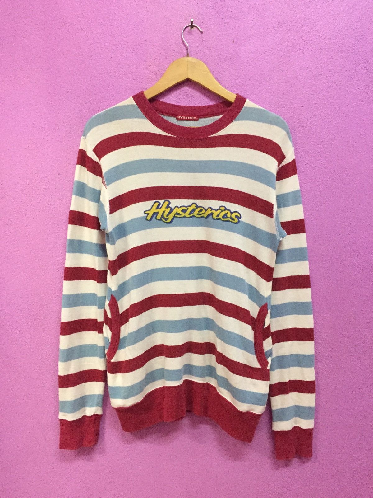 Vintage 90’s Hysteric Glamour Stripes Sweatshirts