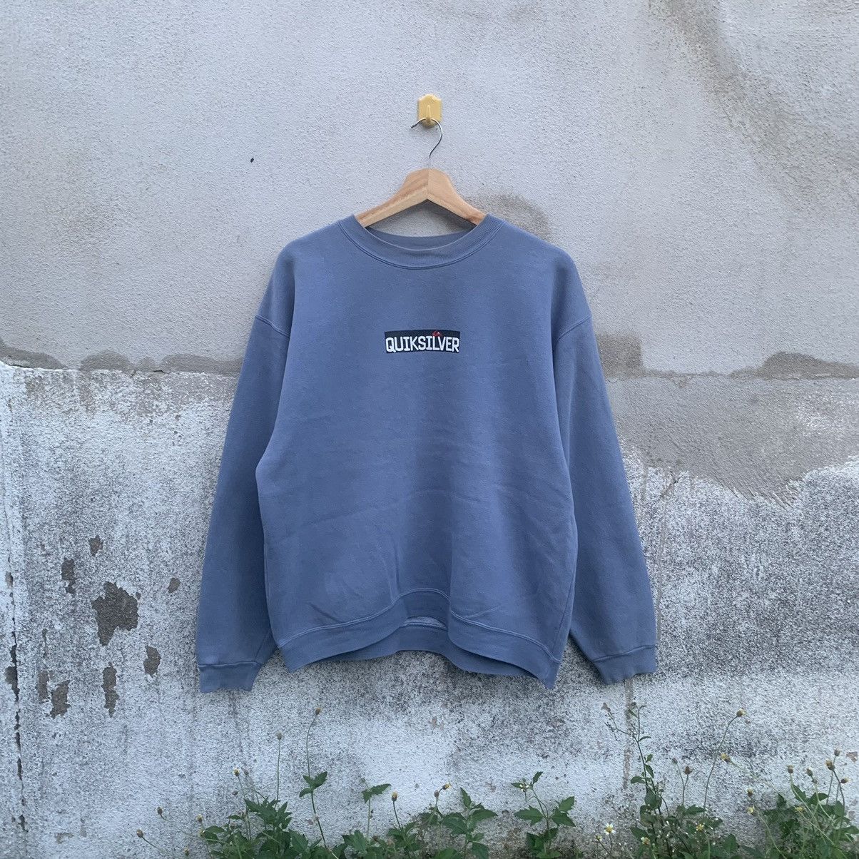 Quicksilver × Vintage Vintage Quiksilver Surf Gang Crewneck Pullover Sweatshirts Size US L / EU 52-54 / 3 - 3 Thumbnail