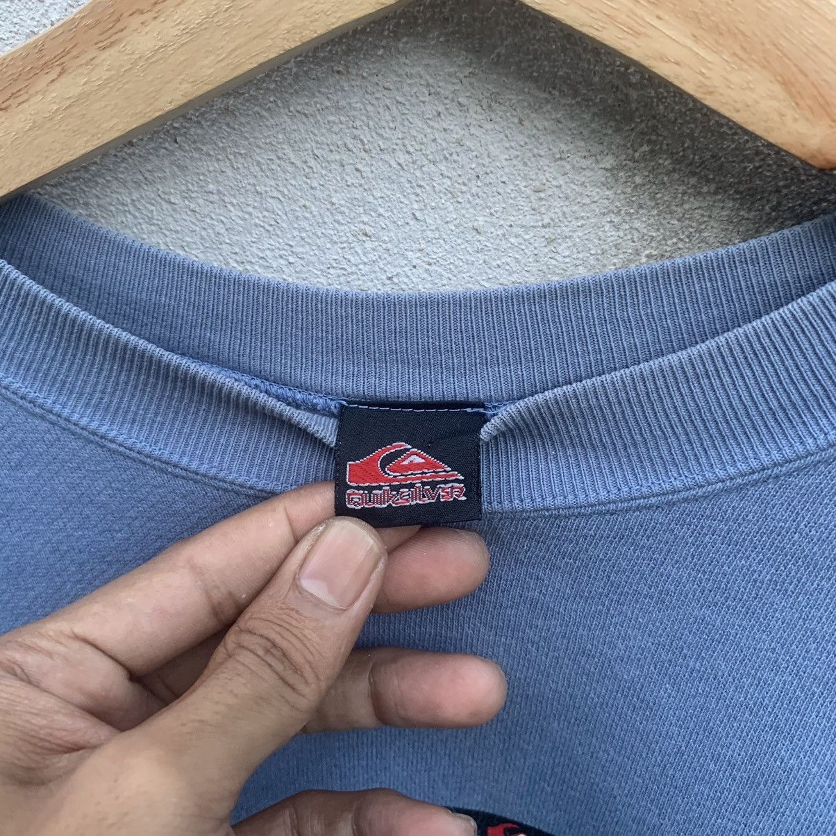 Quicksilver × Vintage Vintage Quiksilver Surf Gang Crewneck Pullover Sweatshirts Size US L / EU 52-54 / 3 - 6 Thumbnail