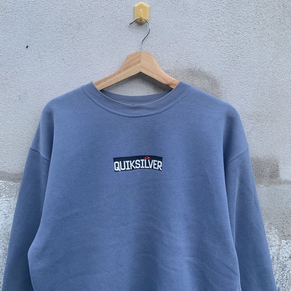 Quicksilver × Vintage Vintage Quiksilver Surf Gang Crewneck Pullover Sweatshirts Size US L / EU 52-54 / 3 - 4 Thumbnail