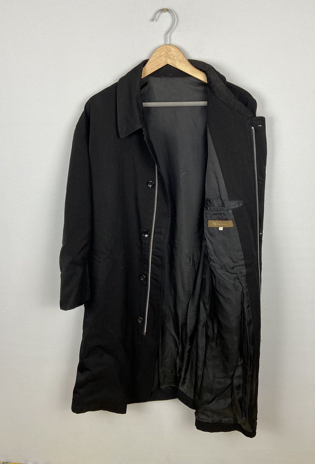 Y's for Men × Yohji Yamamoto 🖤SEND OFFER 🖤Ys Yohji Yamamoto Longcoat Jacket Size US L / EU 52-54 / 3 - 1 Thumbnail