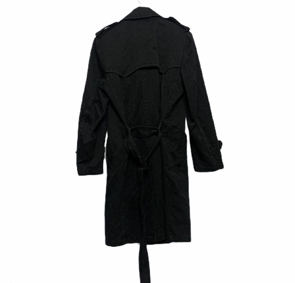 Zucca Cabane De Zucca Belted Trench Coat Jacket