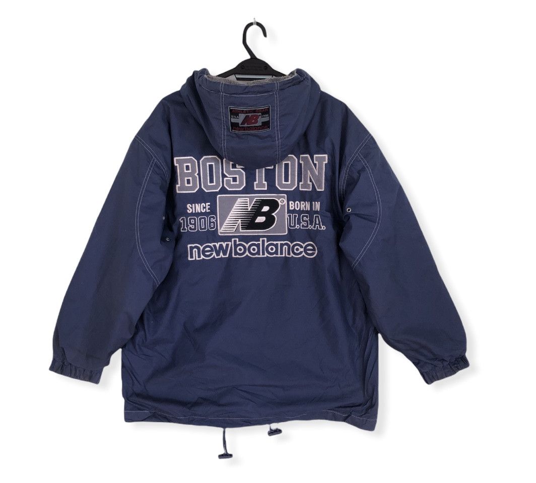 New Balance × Vintage RARE🔥VINTAGE N.B. BOSTON EMBROIDERIES BIG LOGO JACKET Size US XL / EU 56 / 4 - 1 Thumbnail