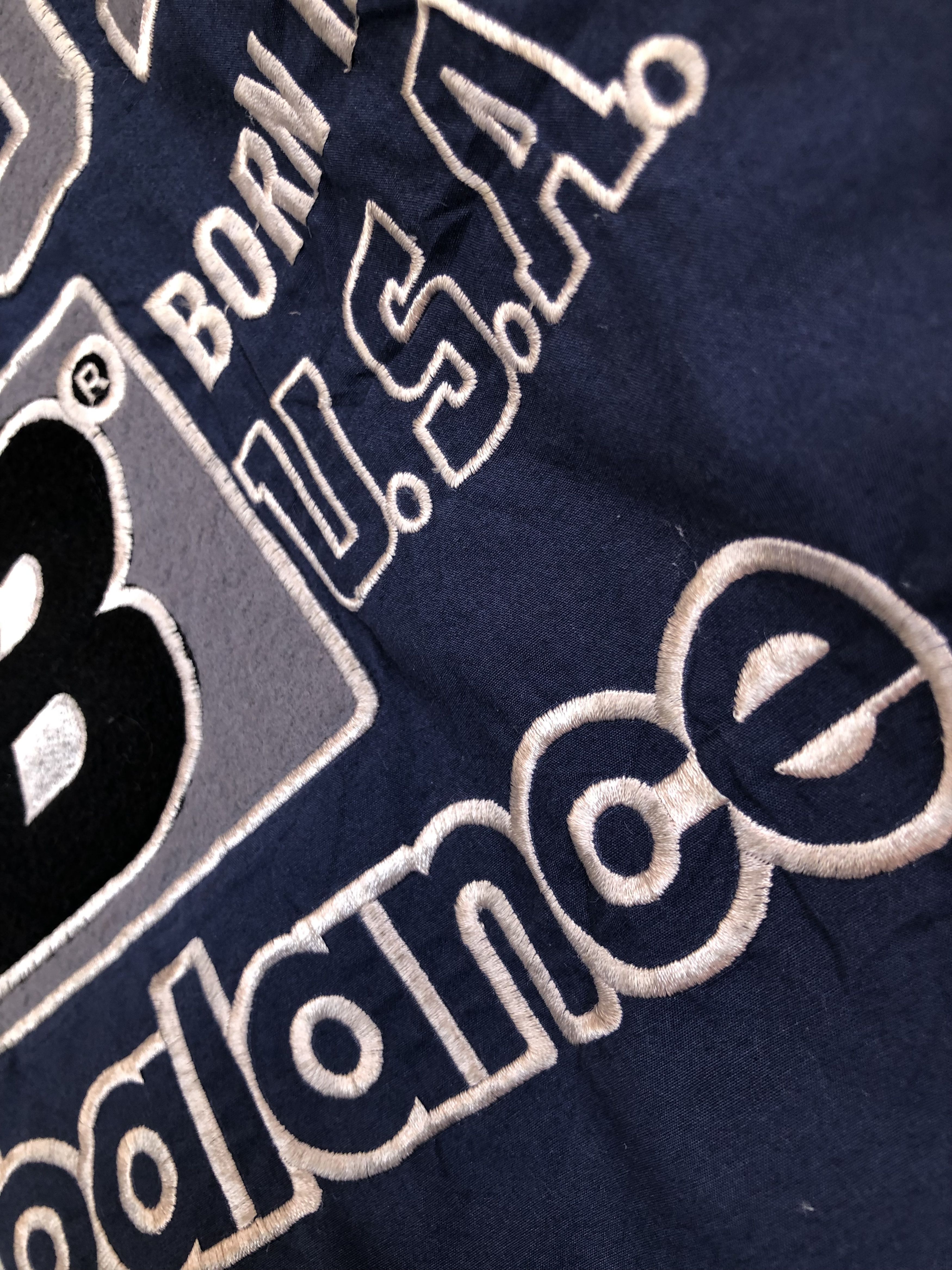 New Balance × Vintage RARE🔥VINTAGE N.B. BOSTON EMBROIDERIES BIG LOGO JACKET Size US XL / EU 56 / 4 - 11 Thumbnail