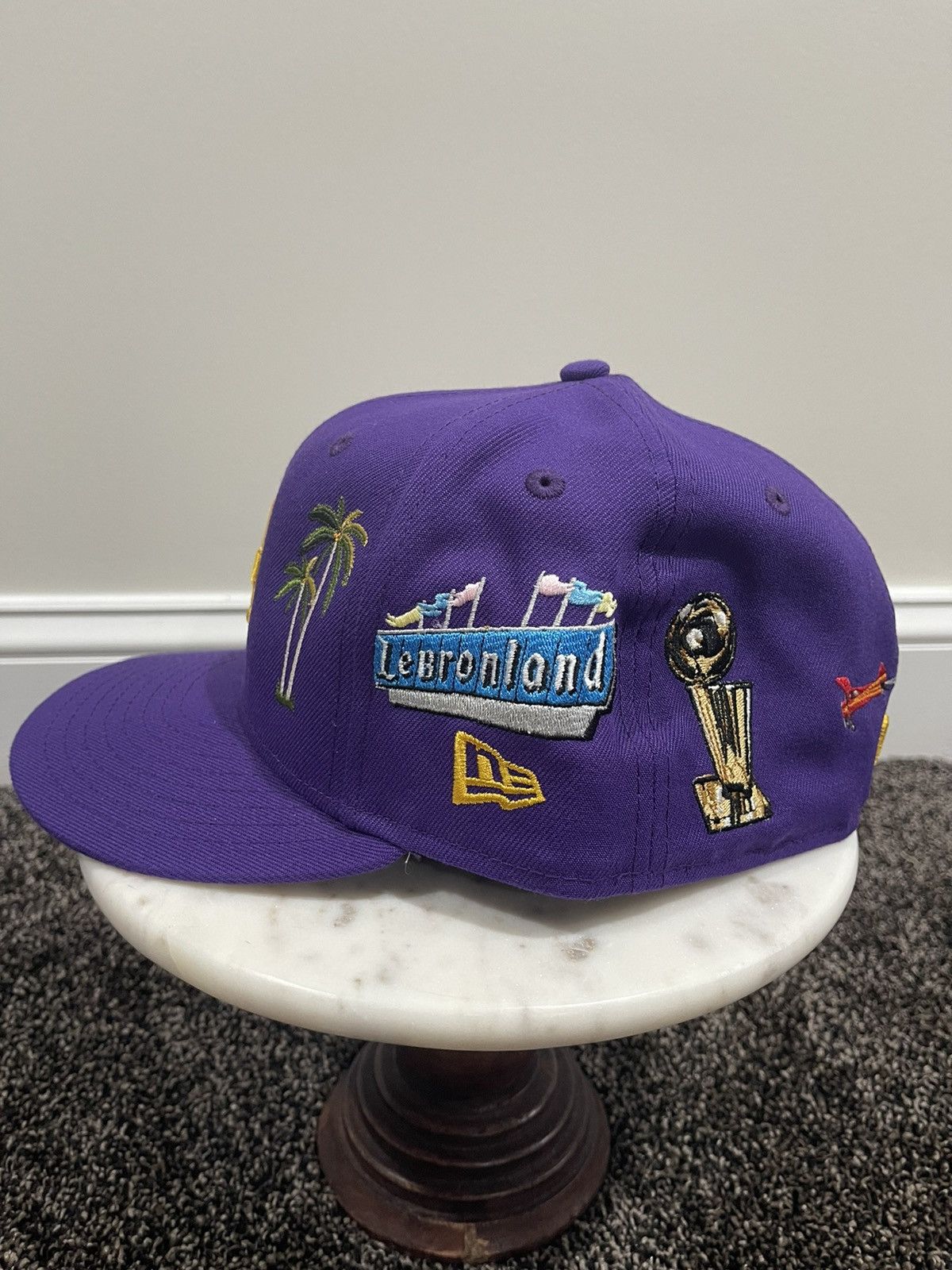 Just Don Just Don x Better Gift MLB LA Dodgers Purple Fitted Hat Size ONE SIZE - 2 Thumbnail