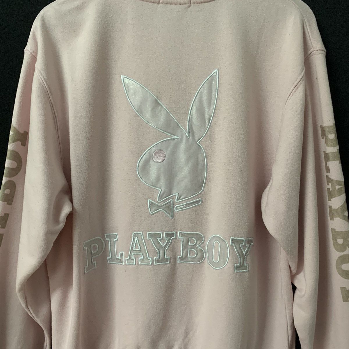 Playboy × Vintage Vintage Playboy Big Logo Crewneck Sweater Medium Size Size US M / EU 48-50 / 2 - 6 Thumbnail