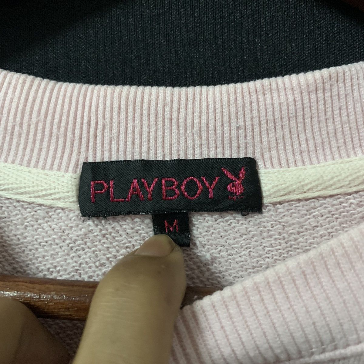 Playboy × Vintage Vintage Playboy Big Logo Crewneck Sweater Medium Size Size US M / EU 48-50 / 2 - 9 Thumbnail