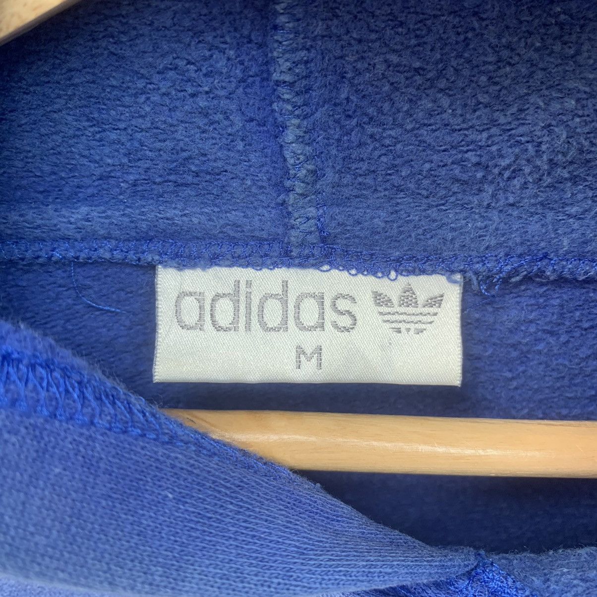 Adidas Adidas Three Stripe Hooded Baggy Pullover Sweatshirts Size US XL / EU 56 / 4 - 5 Thumbnail