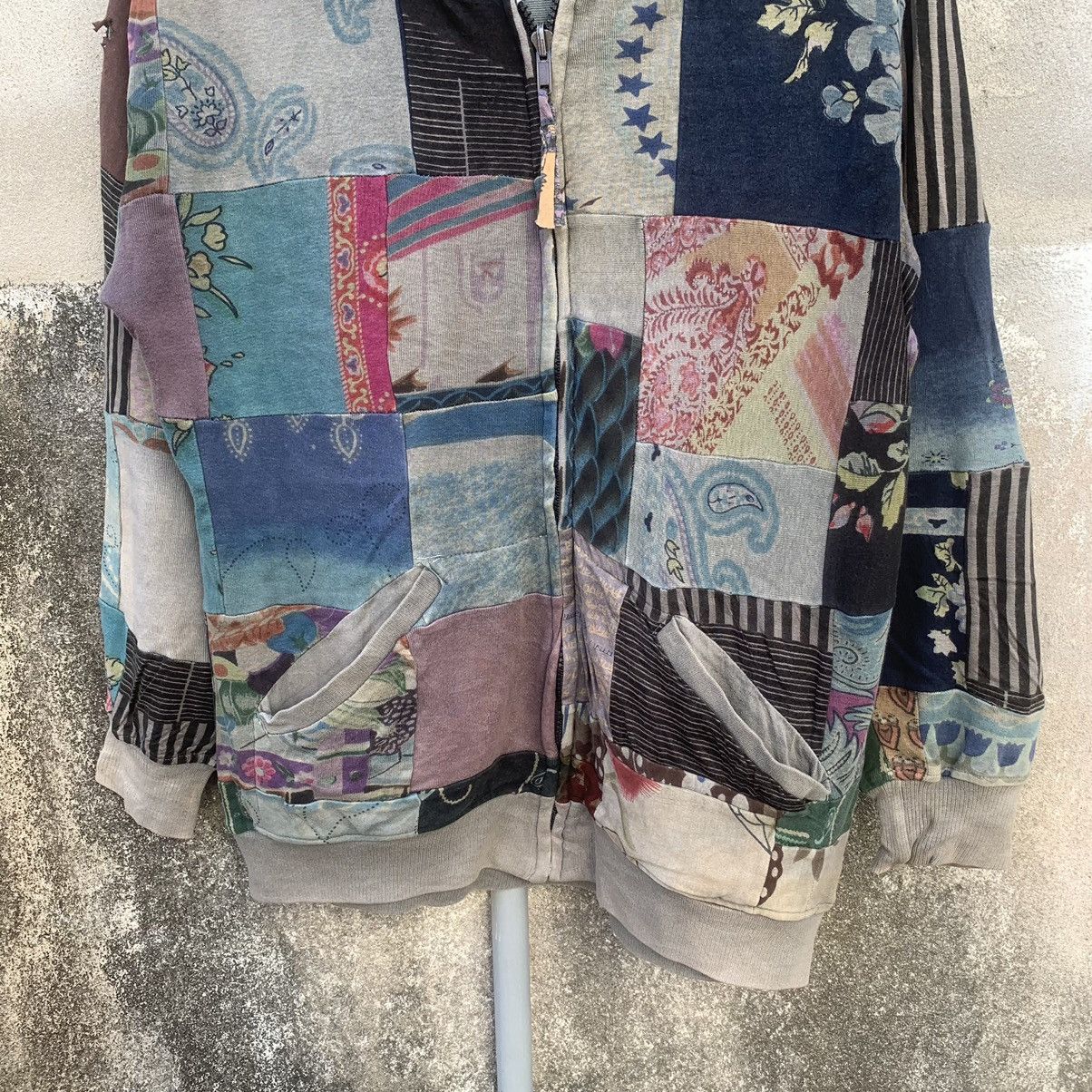 HOUSE OF MALAKAI 💥RARE! Malaika Patchwork Style Hoodie Arts Sweater Size US M / EU 48-50 / 2 - 3 Thumbnail