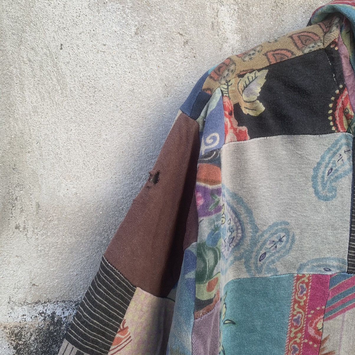 HOUSE OF MALAKAI 💥RARE! Malaika Patchwork Style Hoodie Arts Sweater Size US M / EU 48-50 / 2 - 4 Thumbnail