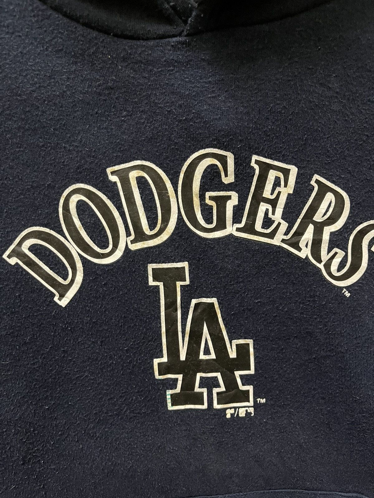 MLB LA Dodgers Spellout Hoodie Navy Size US L / EU 52-54 / 3 - 2 Thumbnail