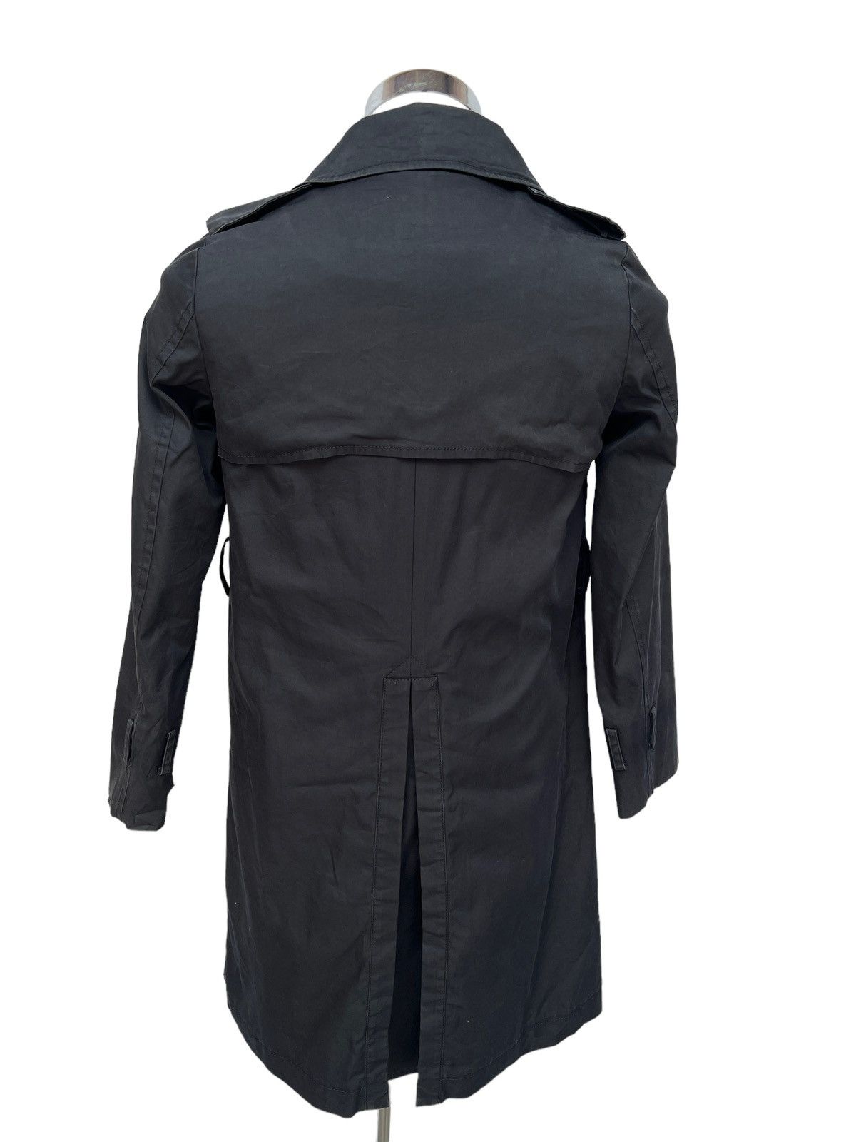 Japanese Brand × Yohji Yamamoto 1992 INED Depuis Flandee Minamiaoyama Runway Trench Coat Size US L / EU 52-54 / 3 - 2 Thumbnail