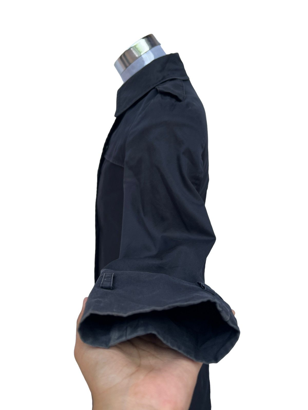 Japanese Brand × Yohji Yamamoto 1992 INED Depuis Flandee Minamiaoyama Runway Trench Coat Size US L / EU 52-54 / 3 - 7 Thumbnail