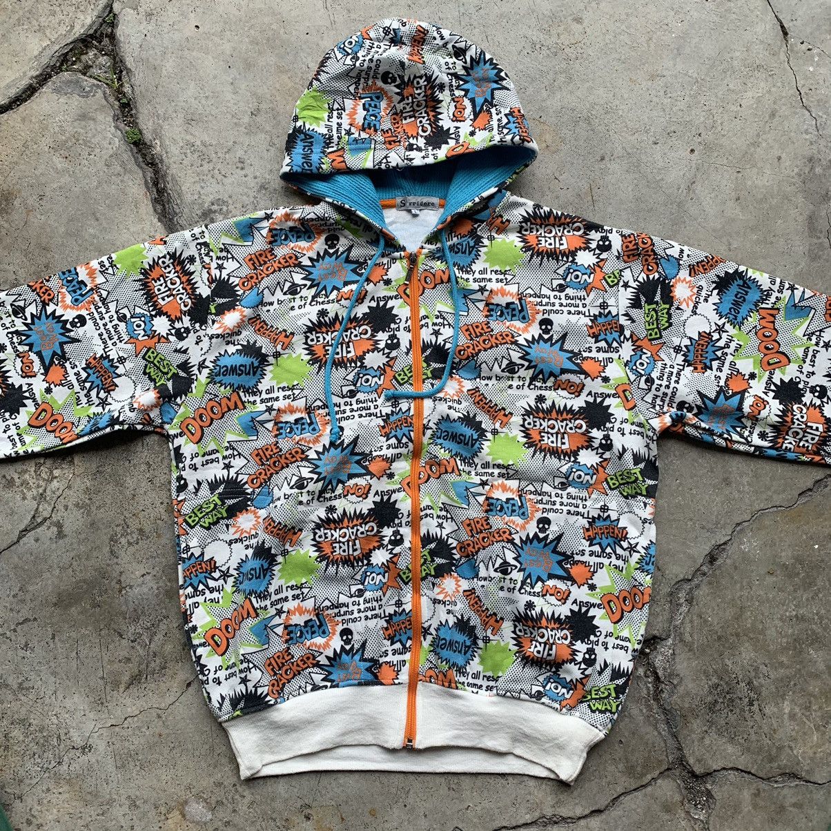 Japanese Brand All printed ovp hoodie zipper Size US L / EU 52-54 / 3 - 7 Thumbnail