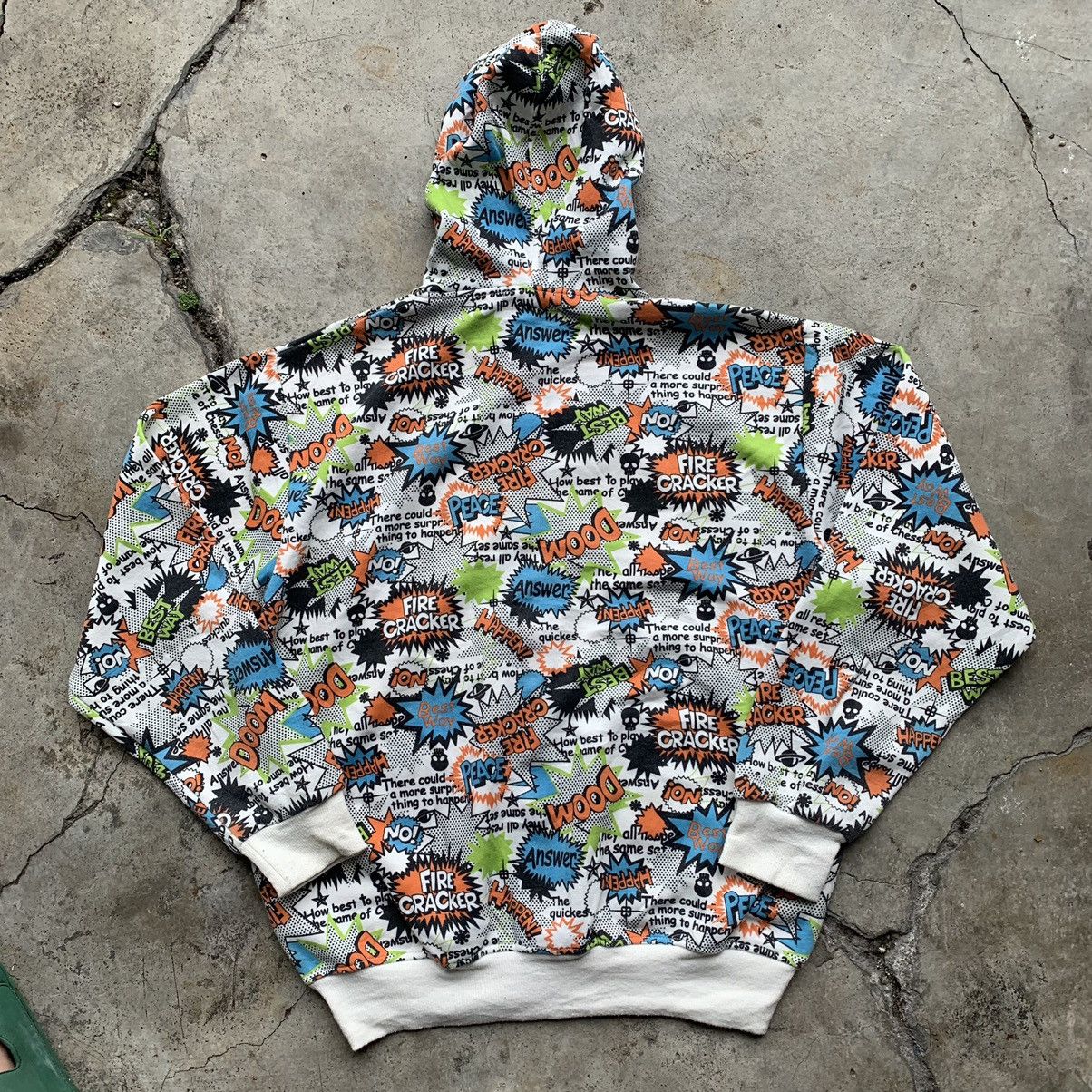 Japanese Brand All printed ovp hoodie zipper Size US L / EU 52-54 / 3 - 6 Thumbnail