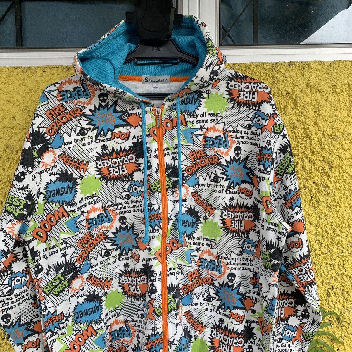 Japanese Brand All printed ovp hoodie zipper Size US L / EU 52-54 / 3 - 2 Thumbnail