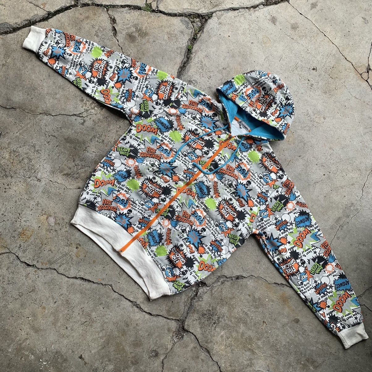Japanese Brand All printed ovp hoodie zipper Size US L / EU 52-54 / 3 - 8 Thumbnail