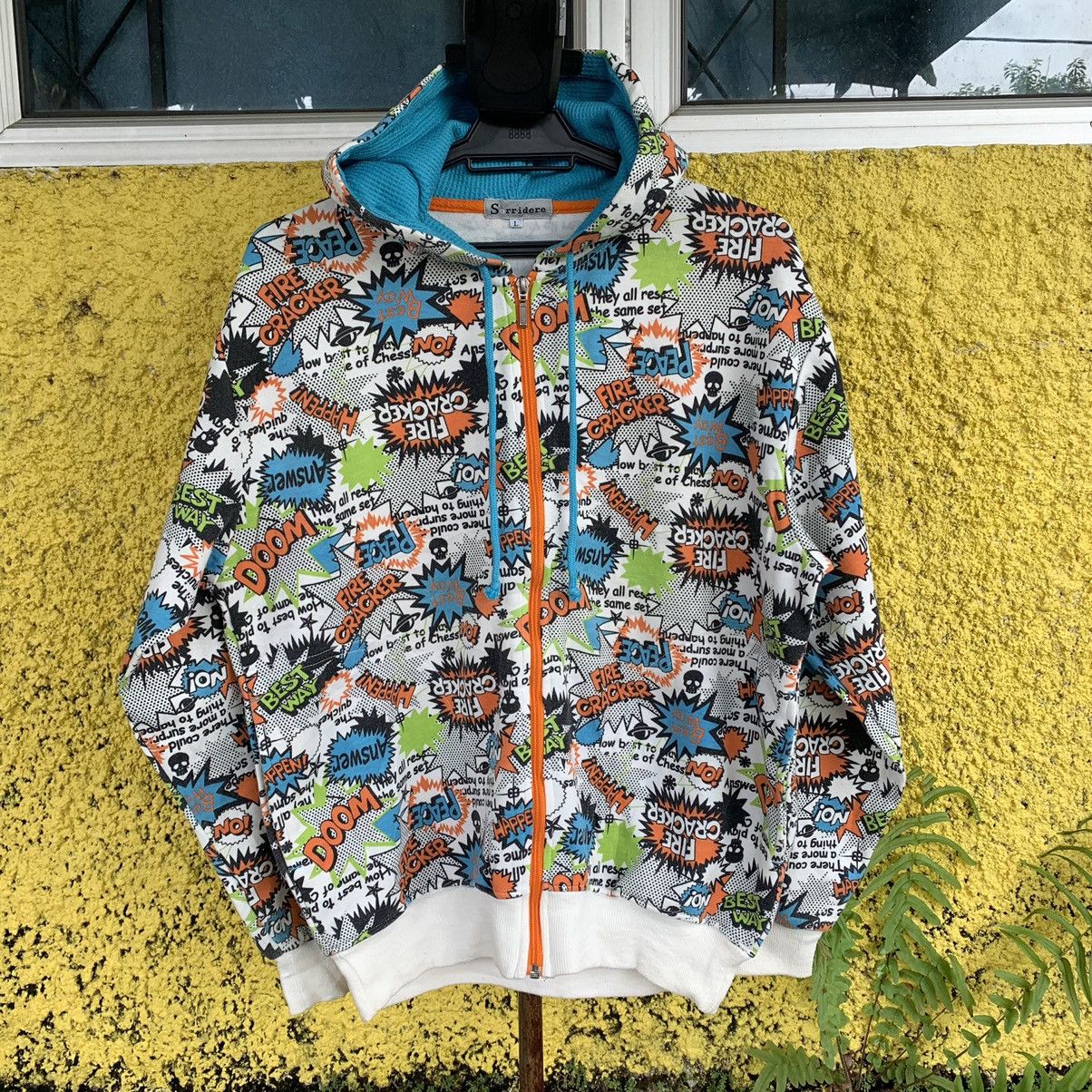 Japanese Brand All printed ovp hoodie zipper Size US L / EU 52-54 / 3 - 1 Thumbnail