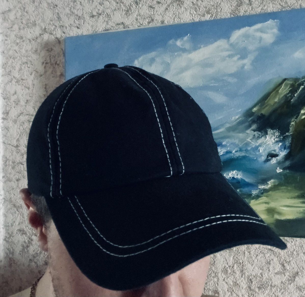 Japanese Brand × Vintage Japanese embroidered 🪡 true religion-insp cap 🧢 Size ONE SIZE - 6 Thumbnail