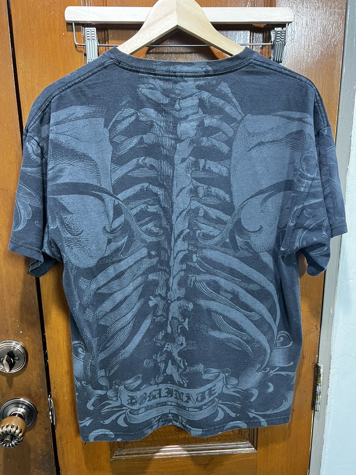 Japanese Brand × Vintage 💀Vintage Dominate Skull All over print Size US M / EU 48-50 / 2 - 2 Thumbnail