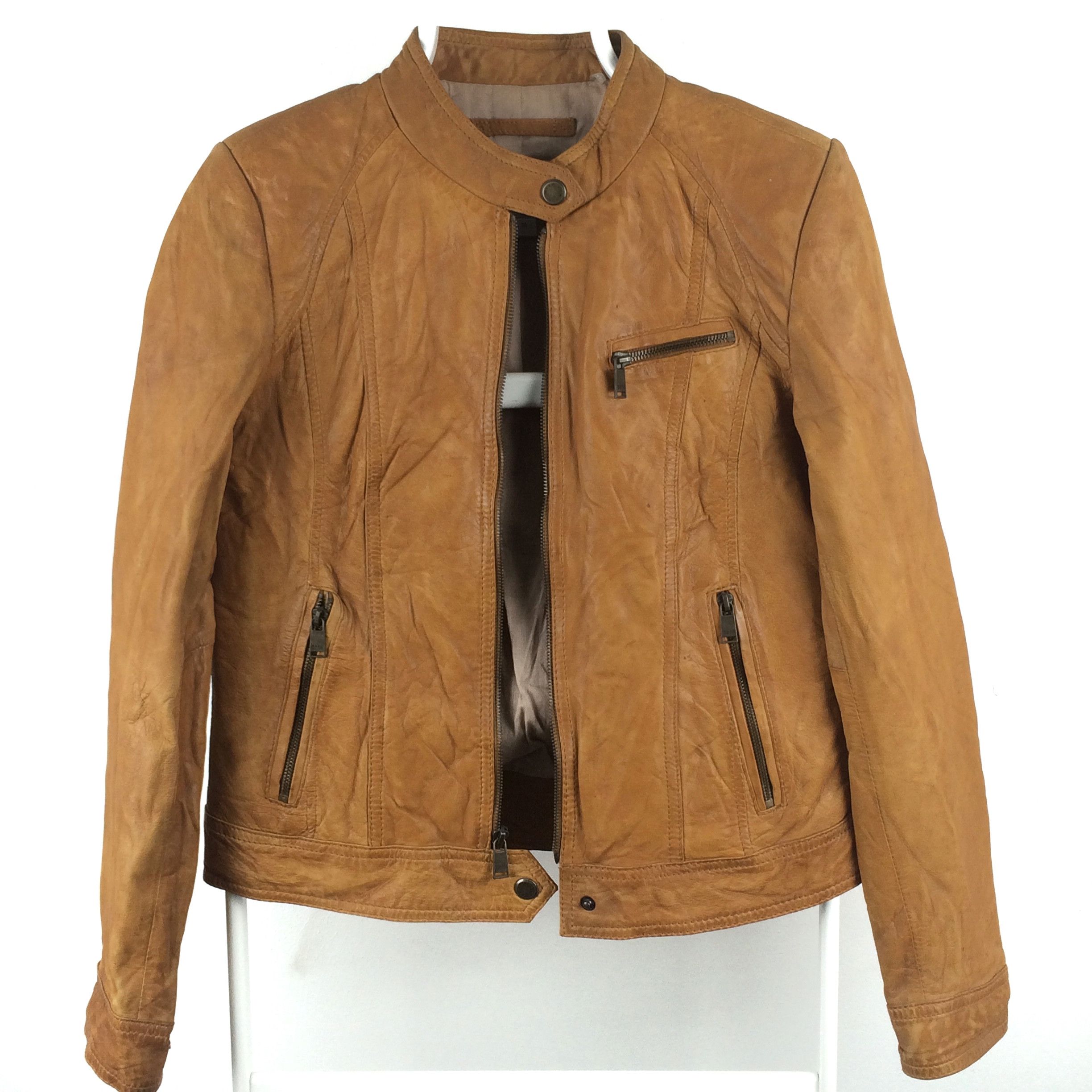 Andrew Marc × Designer Z75 ANDREW MARC NEW YORK LEATHER MOTORCYCLE JACKET Size US M / EU 48-50 / 2 - 2 Thumbnail