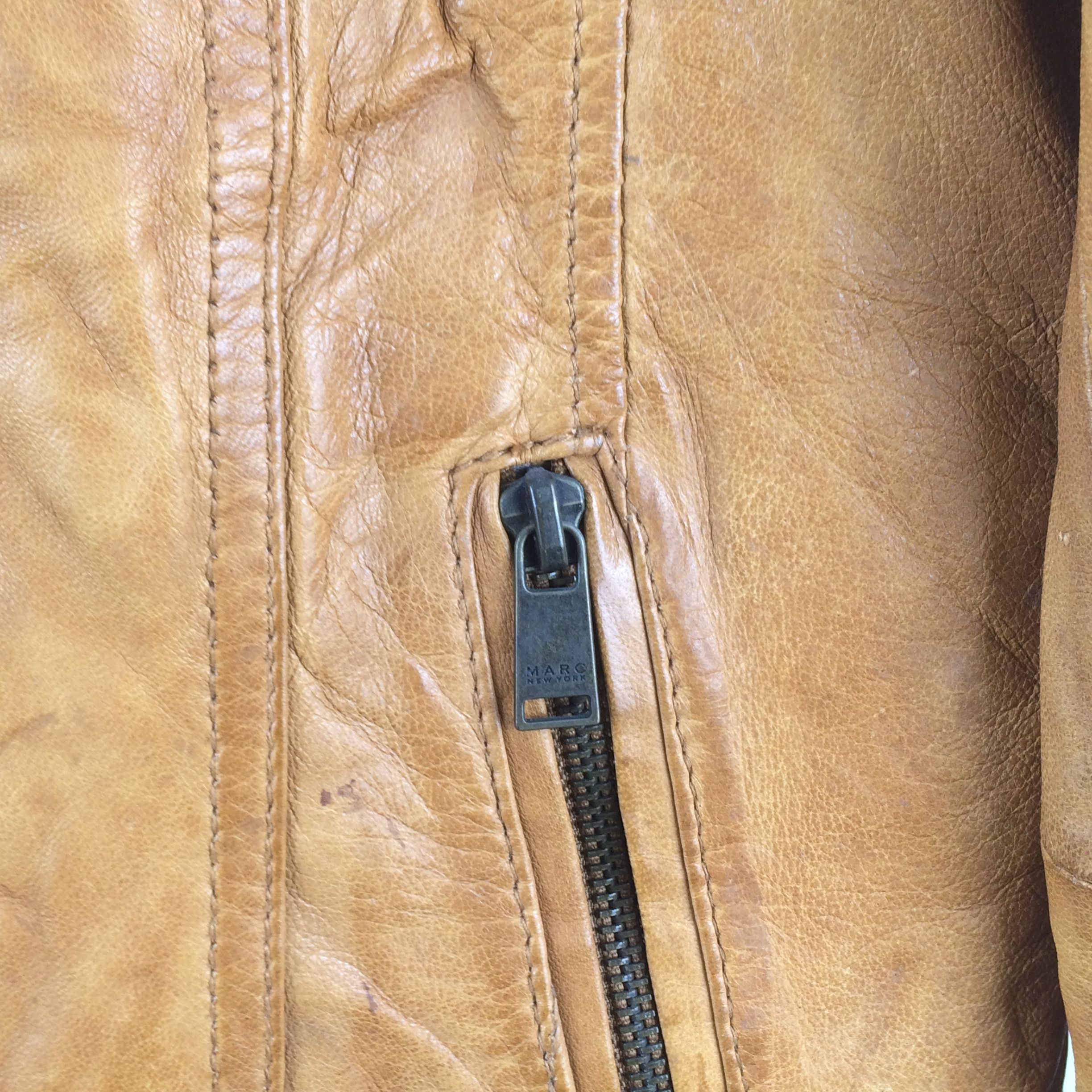 Andrew Marc × Designer Z75 ANDREW MARC NEW YORK LEATHER MOTORCYCLE JACKET Size US M / EU 48-50 / 2 - 6 Thumbnail