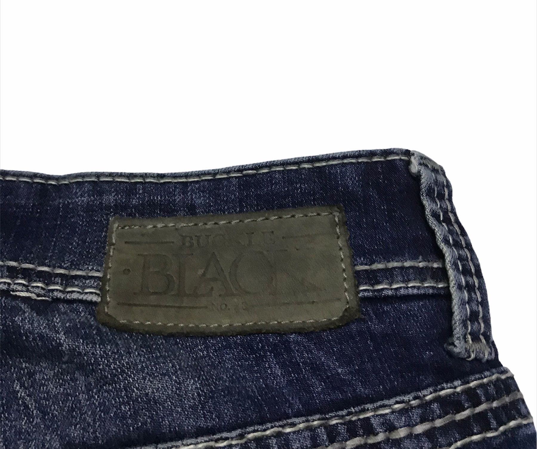Hysteric Glamour Japan brand rusty wash Dark blue denim jeans 32x29 Size 32" / US 10 / IT 46 - 3 Thumbnail