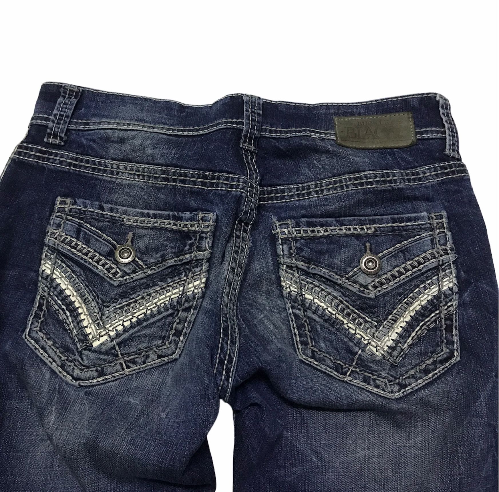Hysteric Glamour Japan brand rusty wash Dark blue denim jeans 32x29 Size 32" / US 10 / IT 46 - 2 Thumbnail