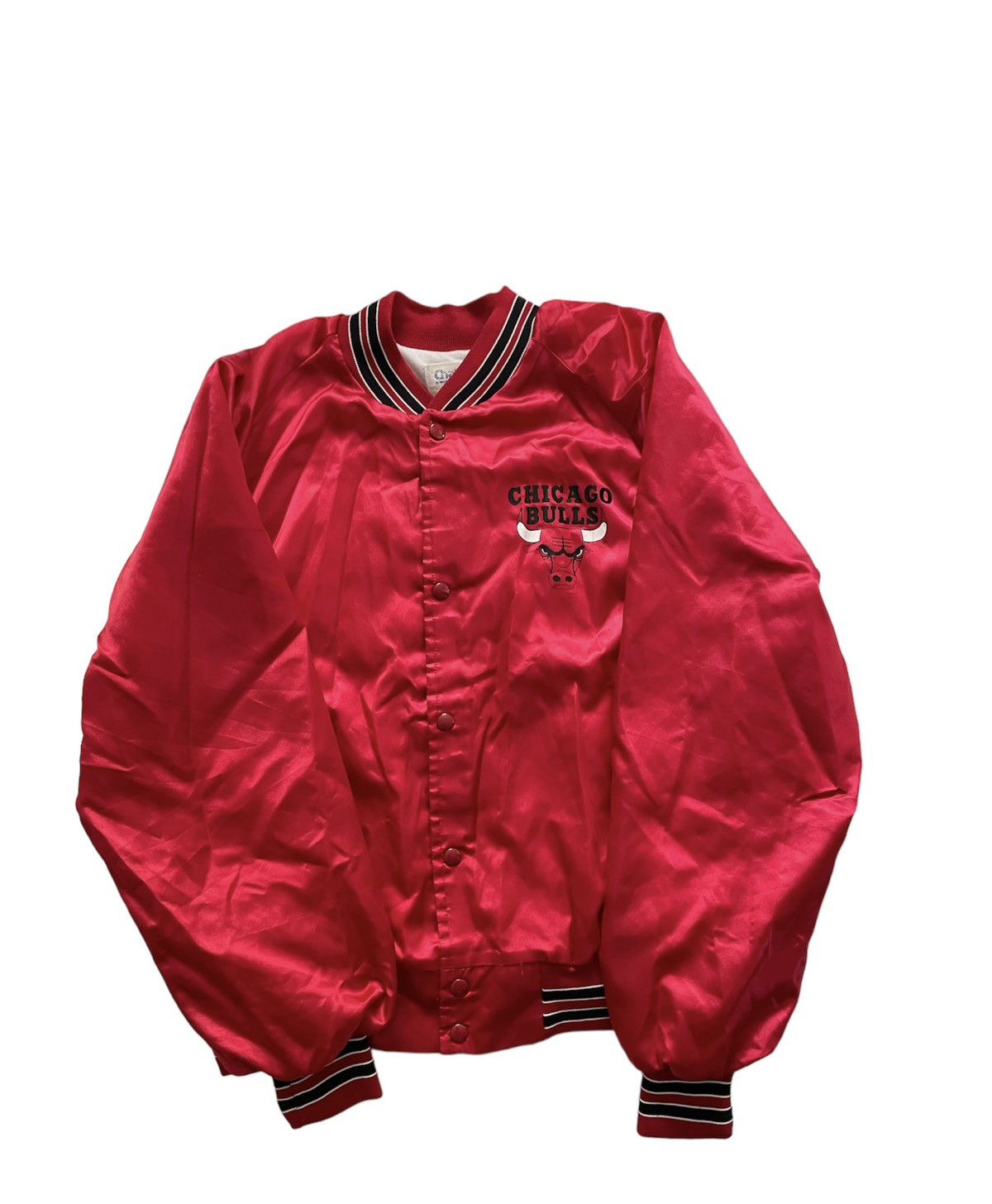 Vintage Vintage 90s Chalkline Chicago Bulls Satin Varsity Jacket