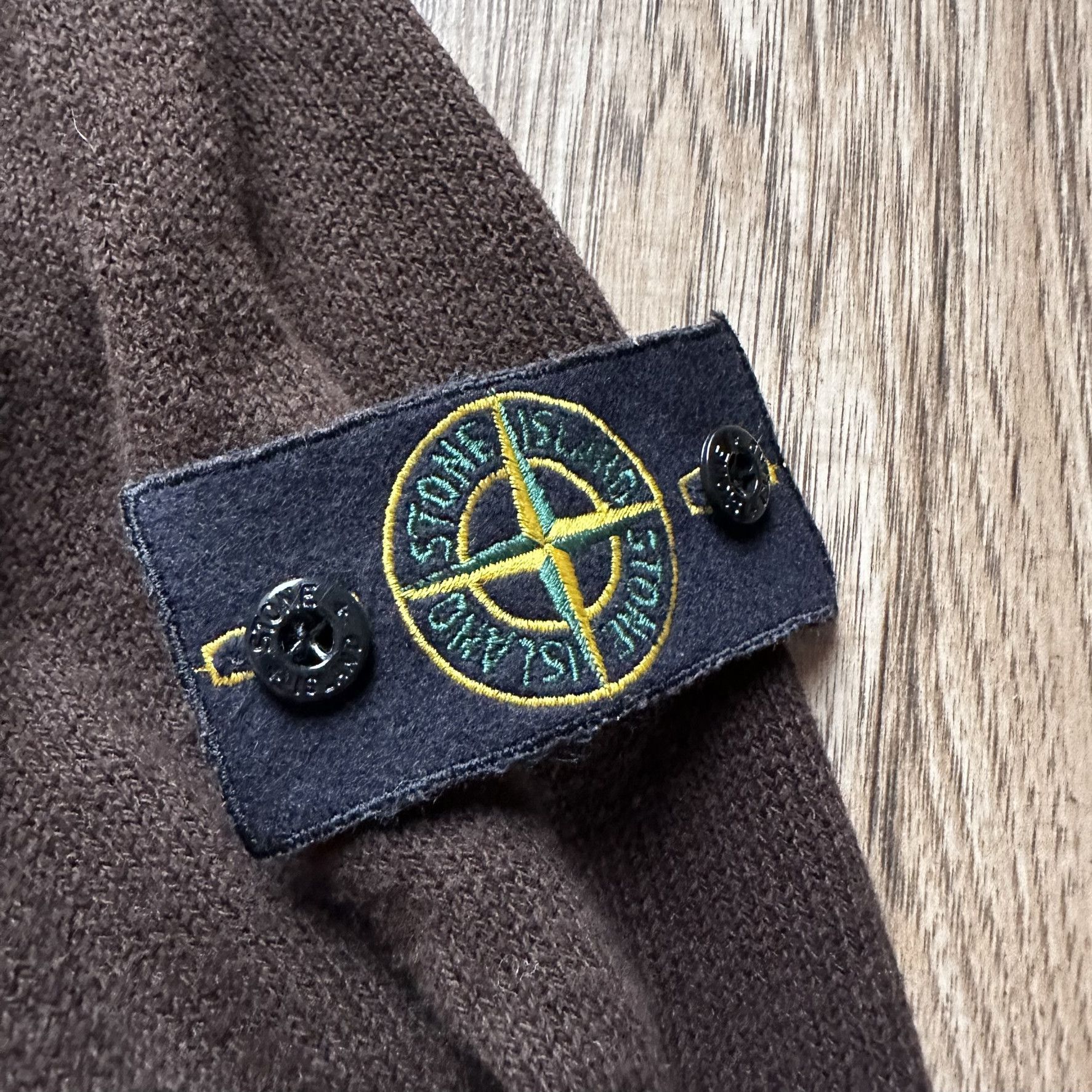 Stone Island Stone Island brown vintage light sweater Size US XL / EU 56 / 4 - 5 Thumbnail