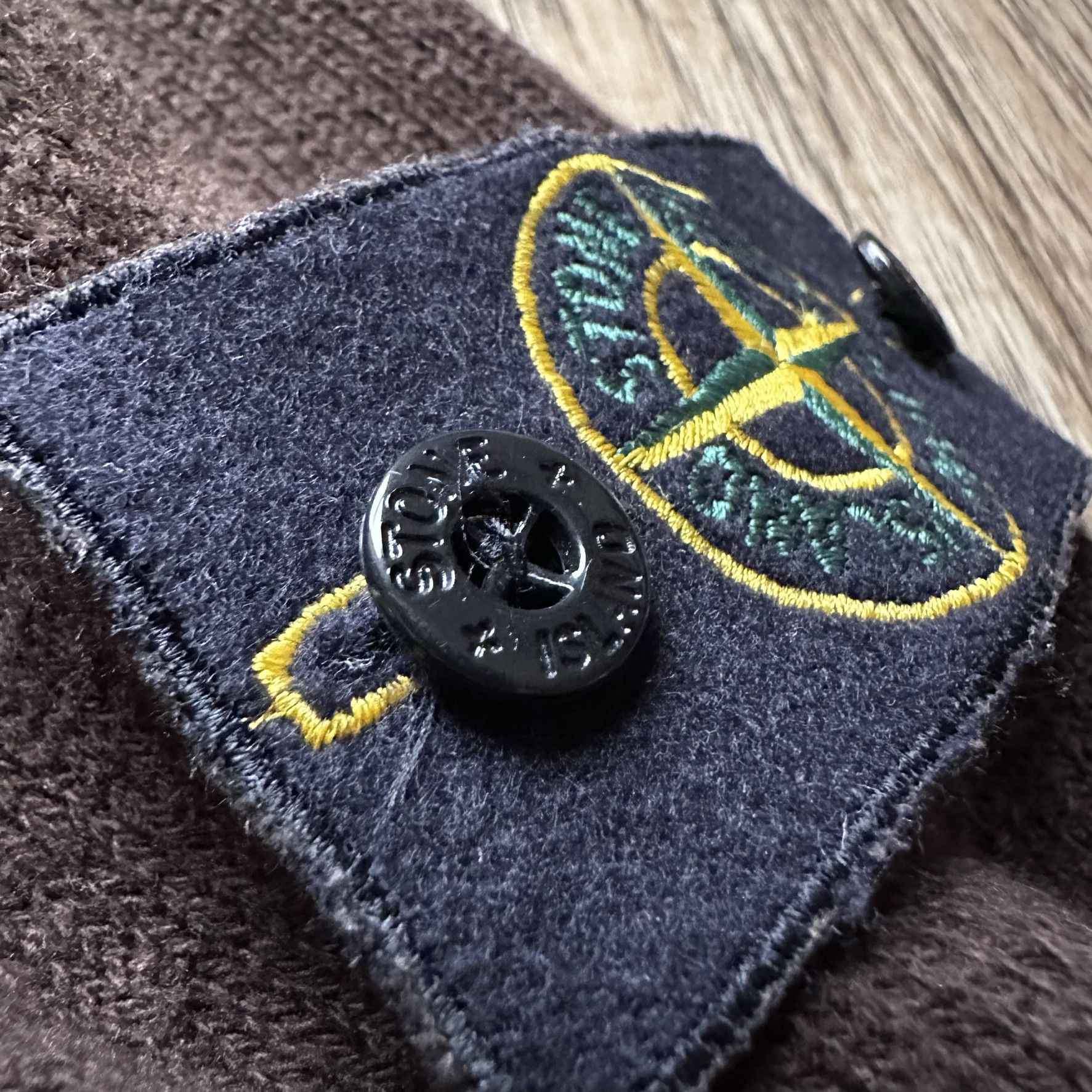 Stone Island Stone Island brown vintage light sweater Size US XL / EU 56 / 4 - 6 Thumbnail
