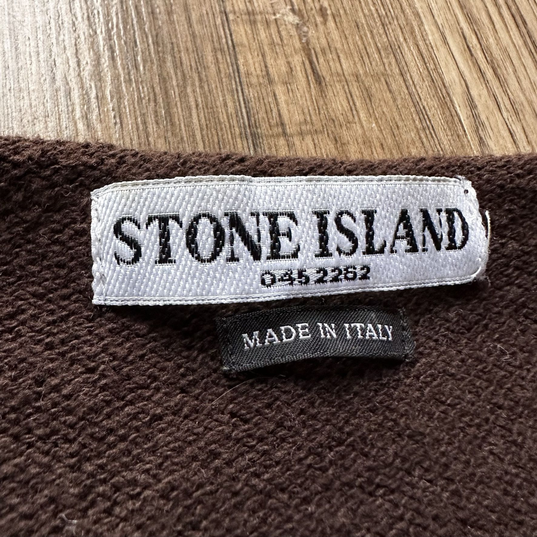 Stone Island Stone Island brown vintage light sweater Size US XL / EU 56 / 4 - 4 Thumbnail