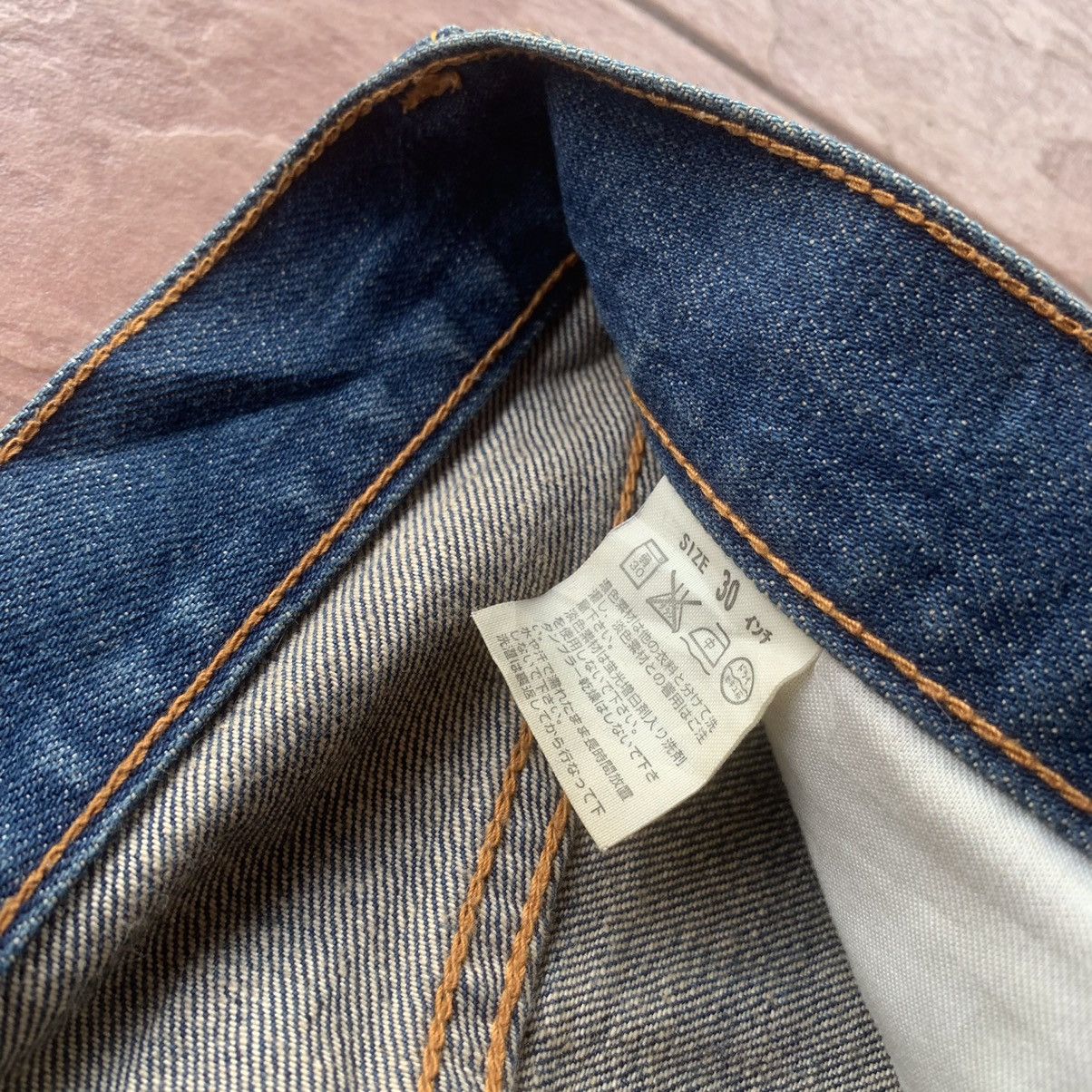 Levi's × Levi's Vintage Clothing × Vintage LEVI’S 503 JEANS 31x33 MUDWASH LEVIS DENIM TROUSERS PANTS Size US 31 - 7 Thumbnail