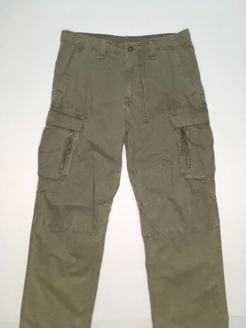 Japanese Brand × Vintage Japanese Vintage 35x33 Trousers Faded UtilityCargo Easy Pant Size US 35 - 3 Thumbnail